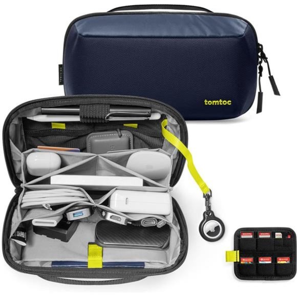 Electronic Organizer Accessory Tech Pouch for MacBook Charger, Cables